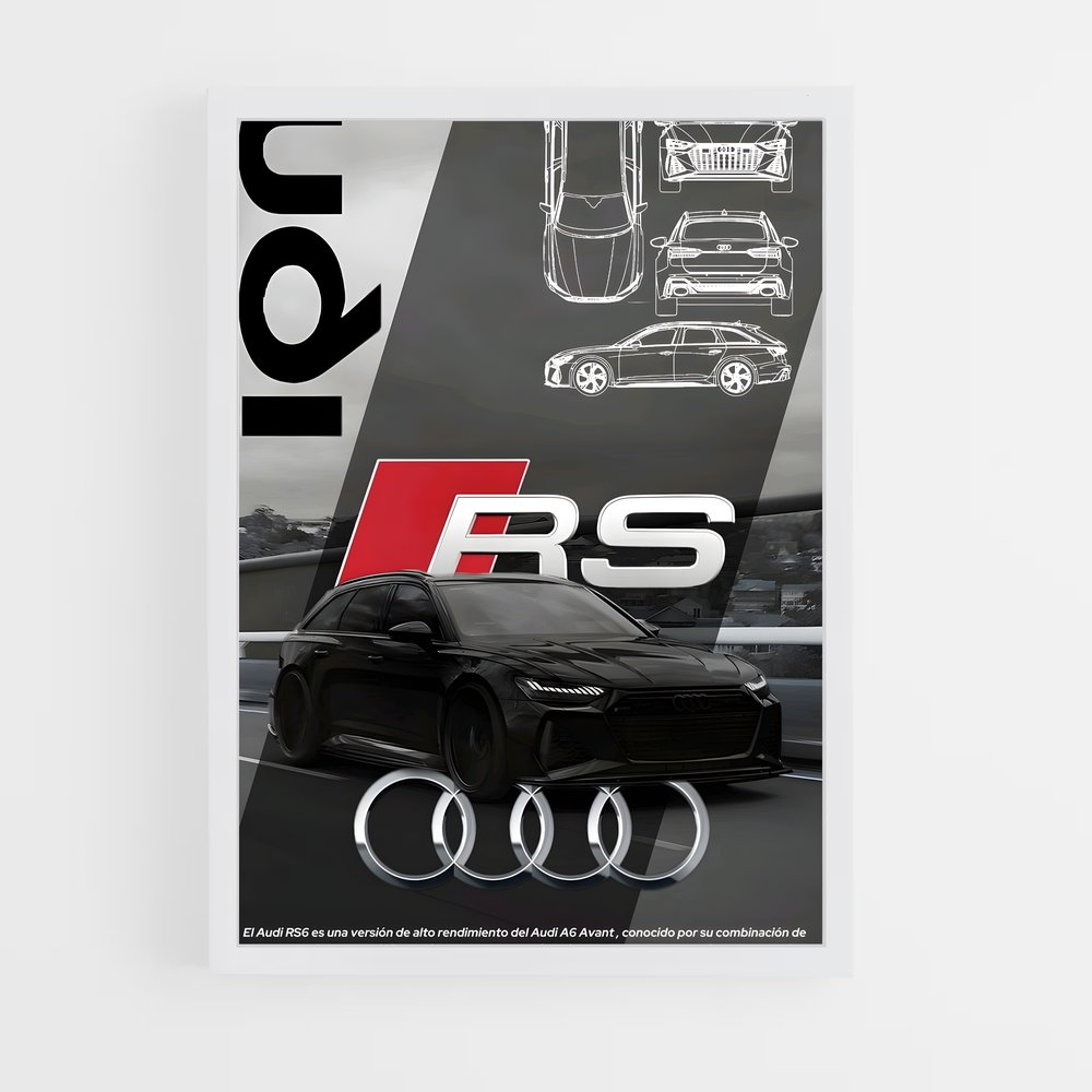 Poster Audi Nouvelle Génération (vue 3)